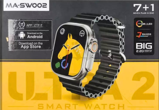 MA-SW002 Pro Ultra Smart Watch for Men Women 2.09" Full Touch Bluetooth Call Smartwatch for Women