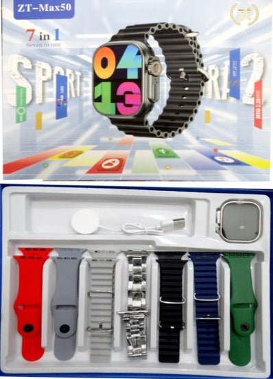 SWS1-ZTMAX50-A-1 SMART WATCH ULTRA 2 ZT-MAX50 (7iN1)