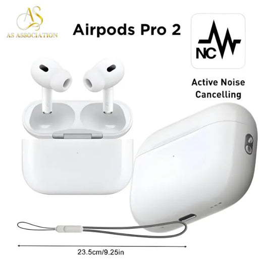 Airpods Pro Anc | Pro 2 Type C | Active Noise Cancellation | Wireless Earbuds Bluetooth 5.0, Super Sound Bass, Charging Case and Extra Ear-Buds, Pop-Up Feature Compatible with All Devices |